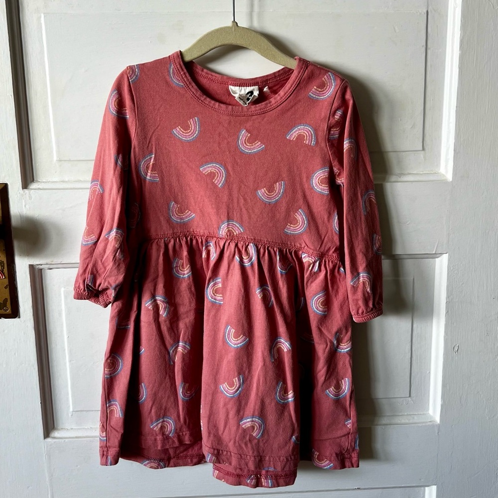 Kids Cotton On rainbow dress. Size 3. Worn a couple times